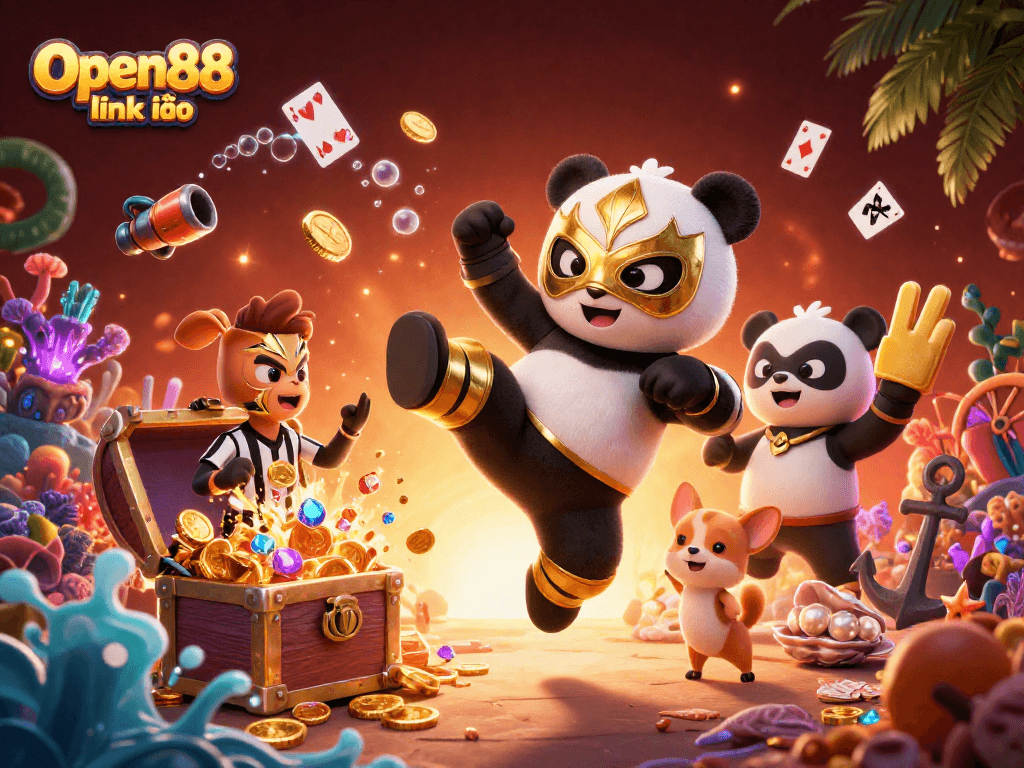 Experience thrilling gameplay action at Open88 link vào with exciting characters and vibrant casino elements.