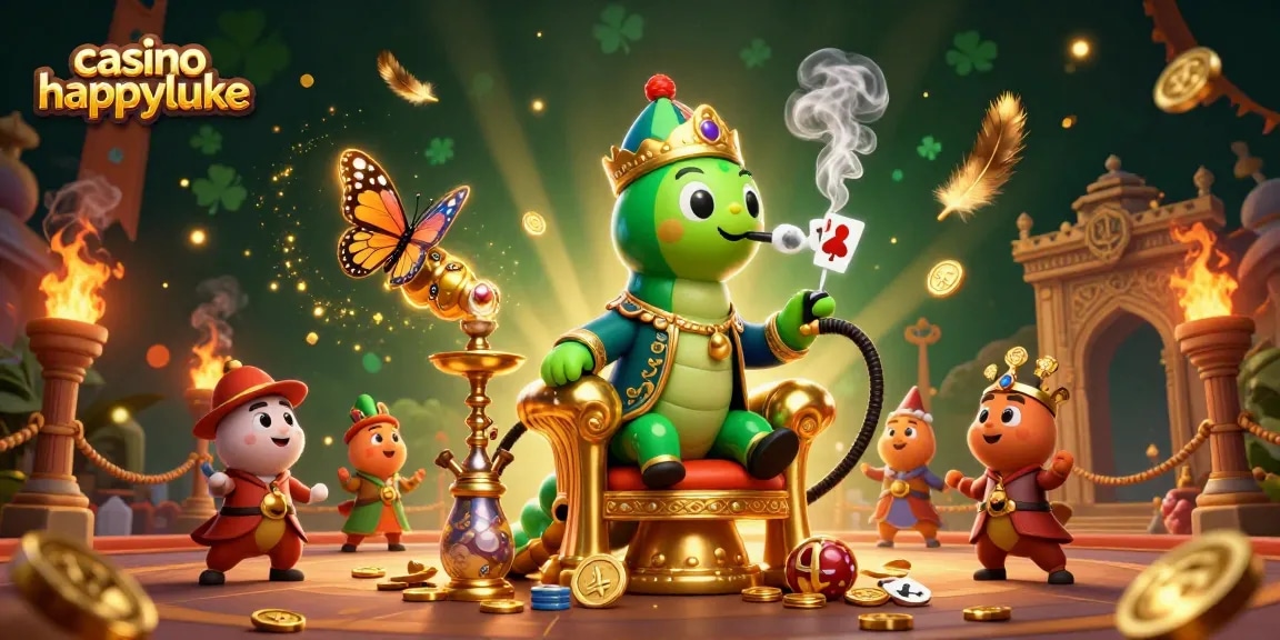 Engage with thrilling games at casino happyluke featuring exciting character and vibrant atmosphere.