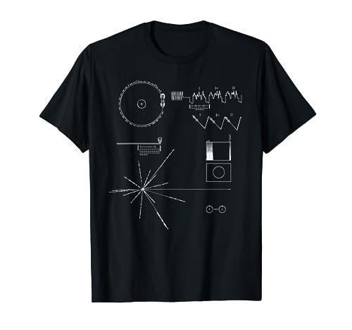 Voyager 1 Golden Record Message Camiseta Camiseta