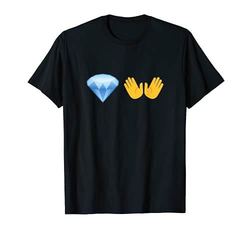 Diamond Manos Crypto Stock Market Inversor HODL Camiseta
