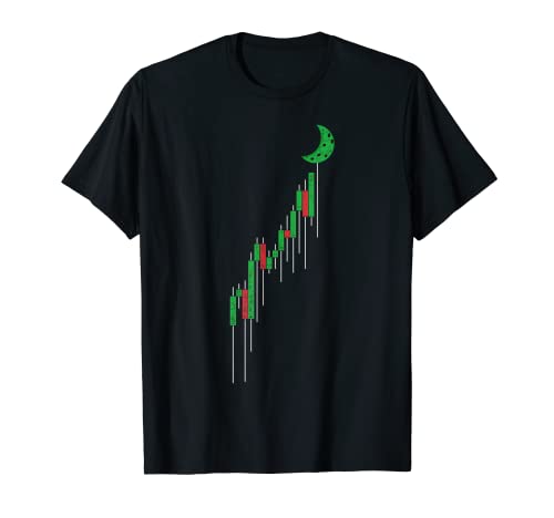 Bitcoin Crypto Trading Hodl Stock Chart To The Moon Camiseta