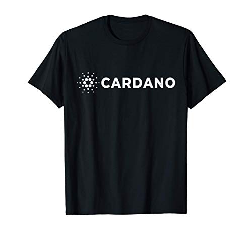 Cardano ADA Crypto Blockchain ADA White Cardano Logo Camiseta