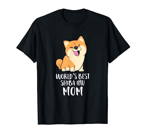 La mejor madre de Shiba Inu del mundo Perro Shiba Mama Camiseta