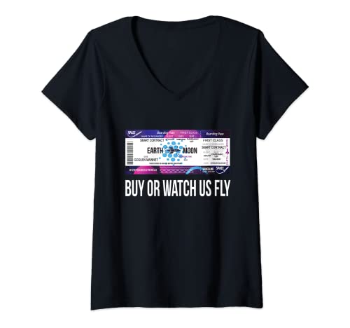 Mujer ADA Goguen Mainnet Alonzo | Buy Or Watch Us Fly Cardano Camiseta Cuello V