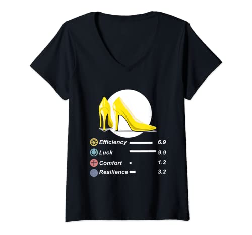 Mujer Web 3.0 Crypto Game NFT Move to Earn Camiseta Cuello V