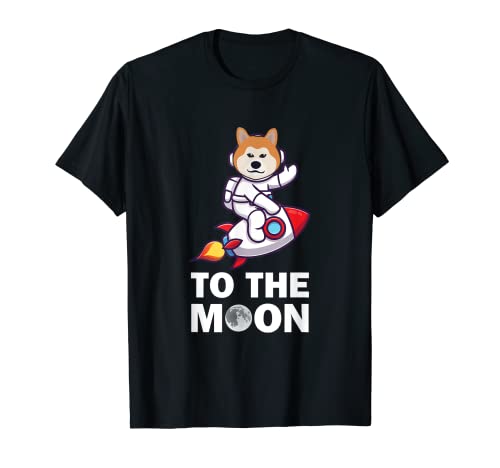Dogecoin To The Moon Crypto Trader Inversor Camiseta
