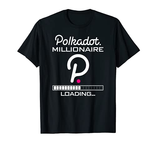 Funny Polkadot Millionaire Crypto Camiseta