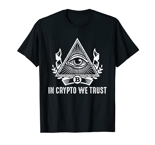 Camiseta In Crypto We Trust para inversores o mineros Camiseta