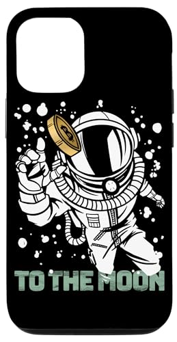 Carcasa para iPhone 14 Bitcoin & Crypto - Astronaut: To the Moon