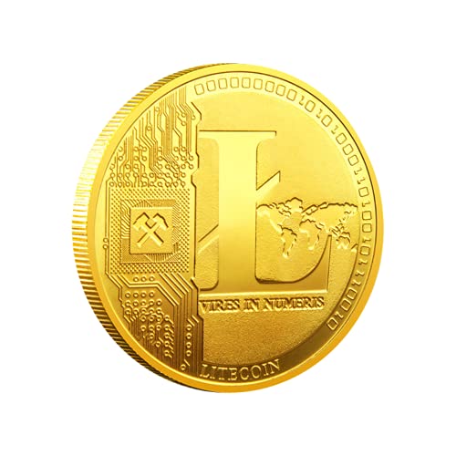 Kocreat Litecoin Moneda Conmemorativa LTC Moneda Electrónica Internet Moneda Virtual Bitcoin-Lucky Moneda Libertad Hobo Moneda Replica Replica Colección Oro