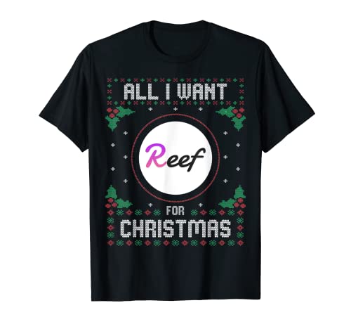 Reef Christmas Crypto Sweater Todo lo que quiero para Navidad es Camiseta