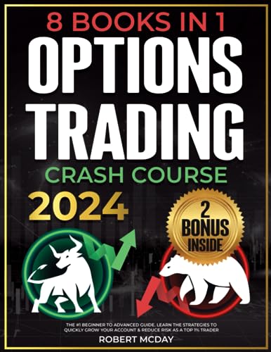 OPTIONS TRADING CRASH COURSE [8 BOOKS IN 1]: The #1 Beginner to Advanced Guide. Learn the Strategies to Quickly Grow Your Account & Reduce Risk as a Top 1% Trader | Including BONUS on Crypto Options