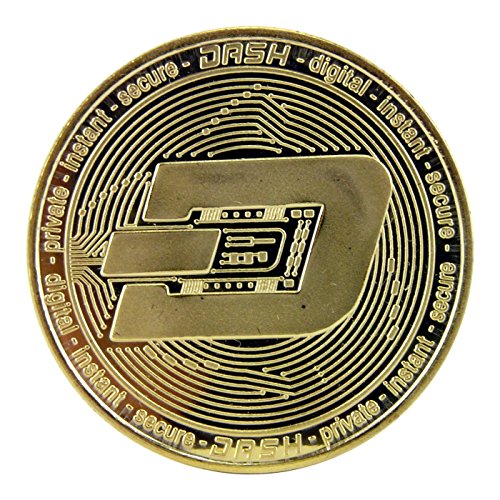 Fa. Wessel Dash Coin Solid Gold Plated Crypto