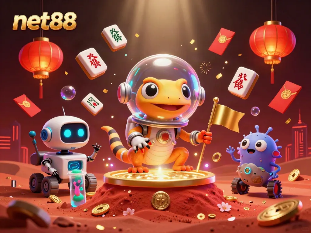 Experience thrilling wins at net88 with a vibrant 3D casino adventure.