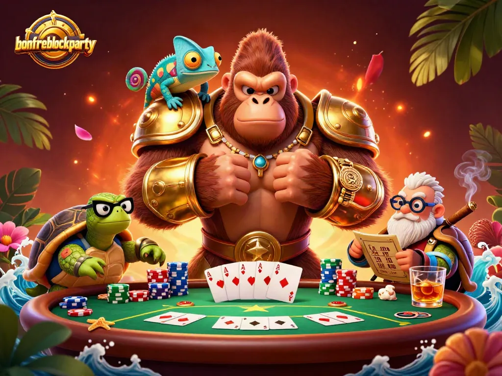 Experience bonfireblockparty with exciting poker action and thrilling game elements.