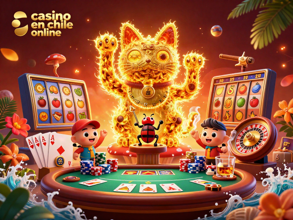 Disfruta del casino en chile online lleno de acción y símbolos vibrantes.